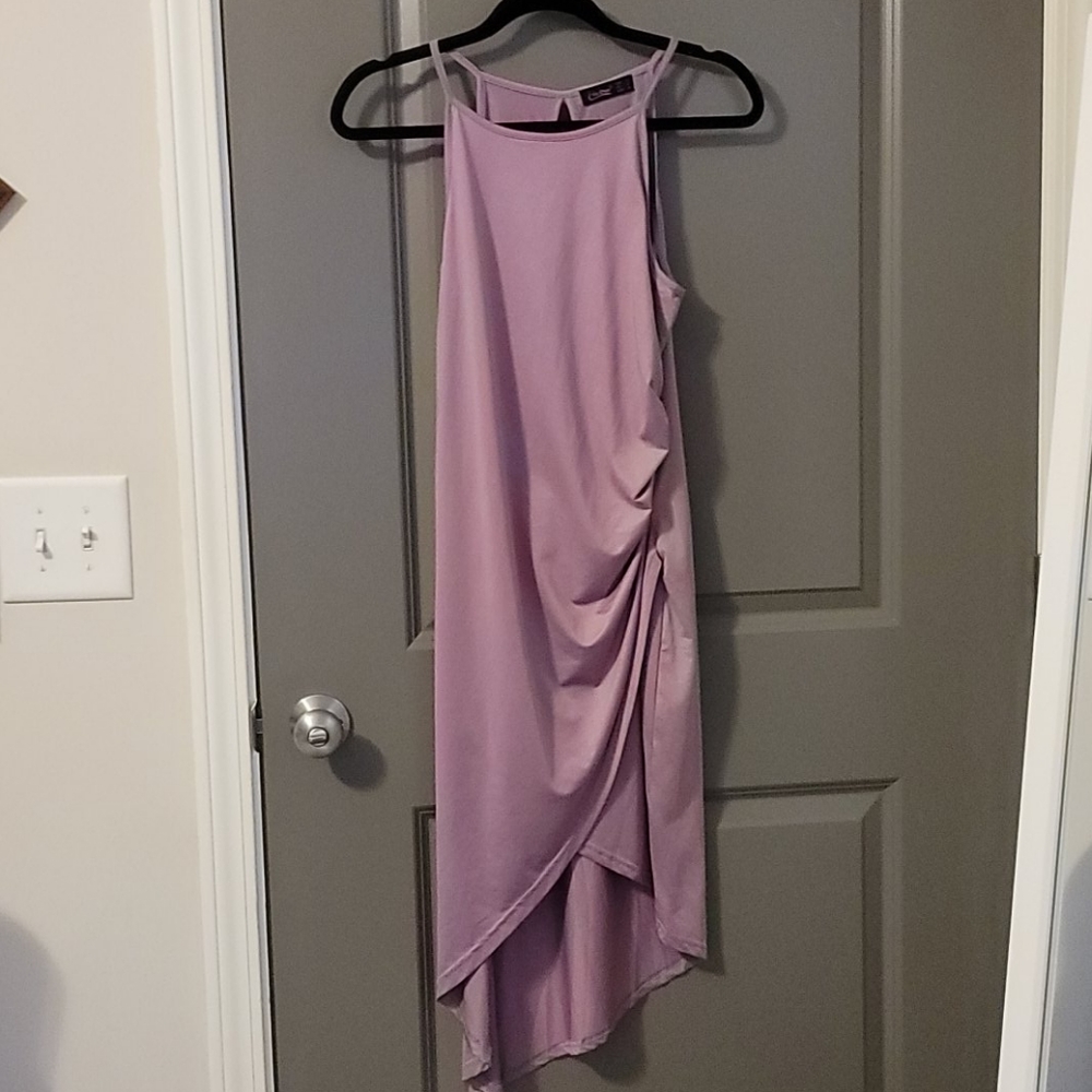 Side Slit Asymmetrical Summer Dress